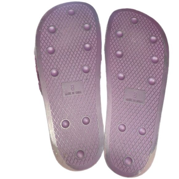 Adidas Adilette velour Slip On Womens Shoes Size 9 - Picture 6 of 7